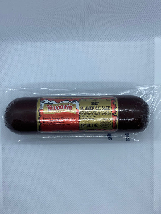 Bavaria Summer Sausage, Plain, 12 oz