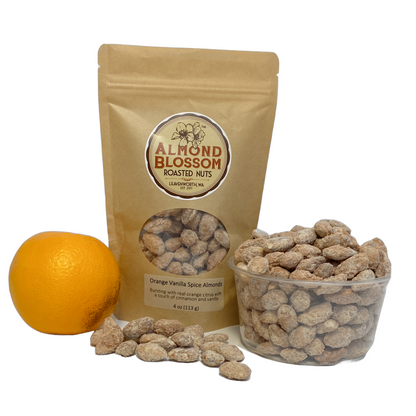 Orange Vanilla Almonds