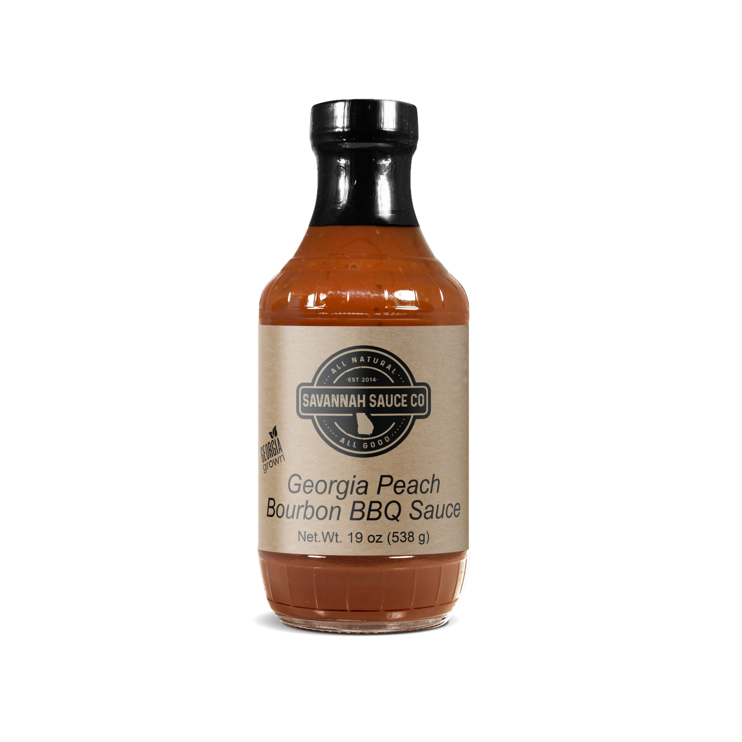 Georgia Peach Bourbon BBQ Sauce