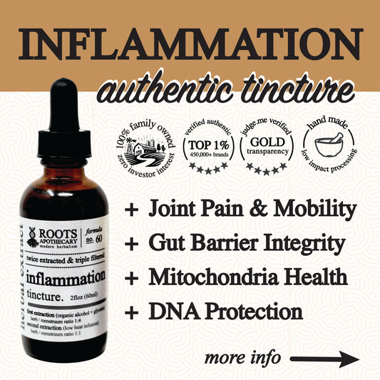 inflammation tincture.