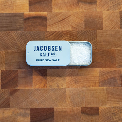 Jacobsen Flaky Sea Salt Slide Tin