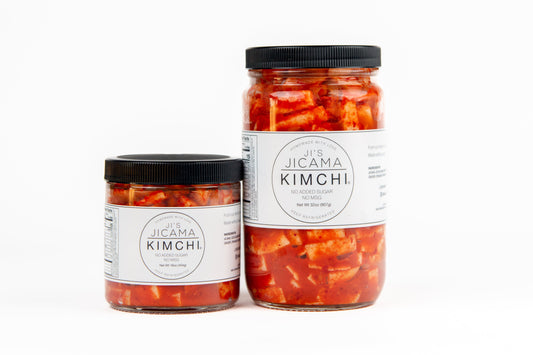 Vegan Jicama Kimchi