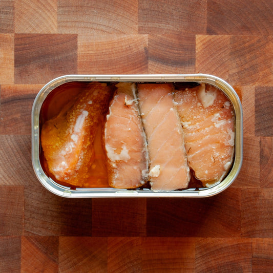 Cold-Smoked Trout Fillets w/ Dill & Fennel