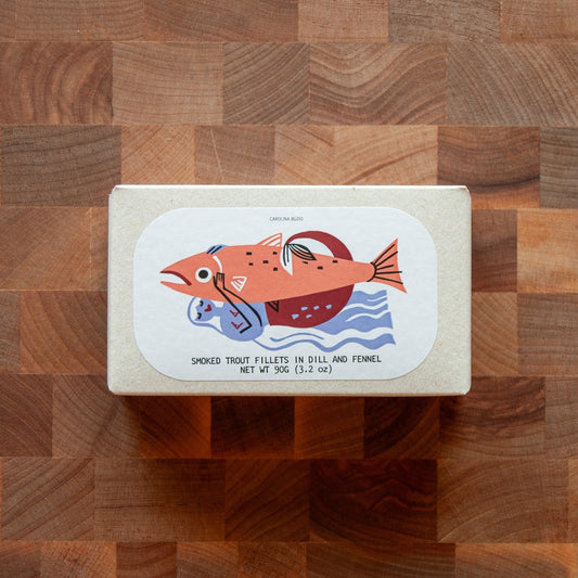 Cold-Smoked Trout Fillets w/ Dill & Fennel