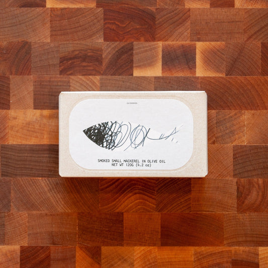 Smoked Small Mackerel in Olive Oil
