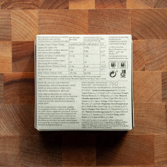 Spiced Mackerel Paté