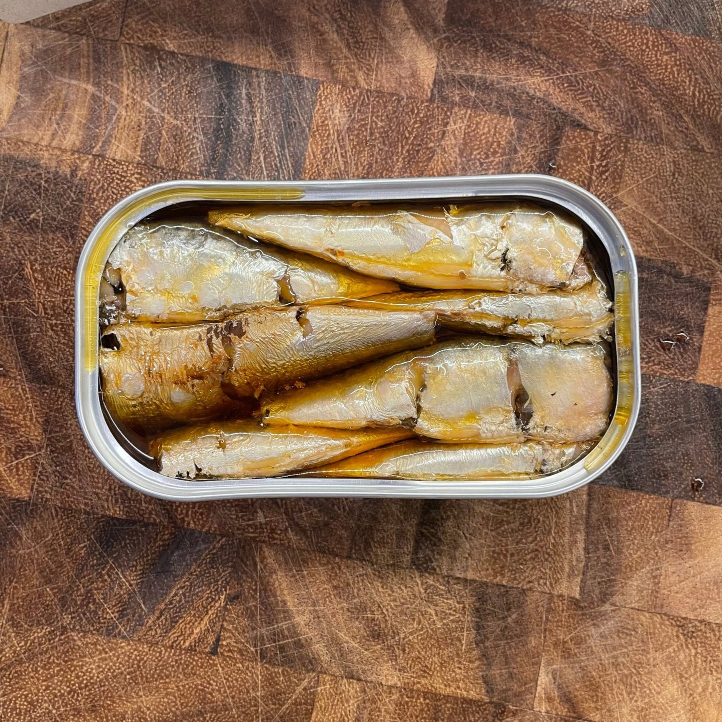 Spiced Small Sardines in Olive Oil