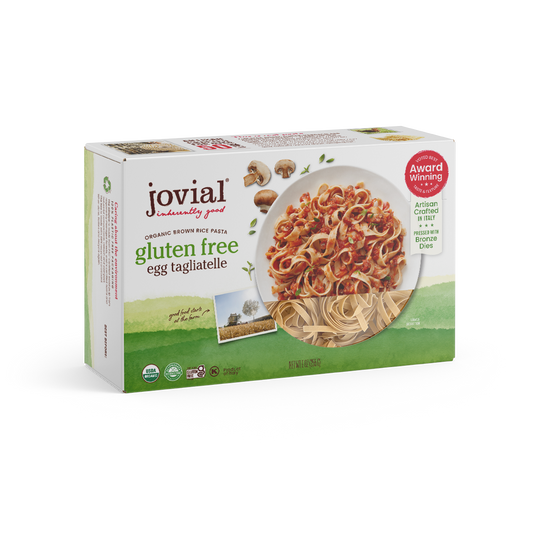 Organic Gluten Free Brown Rice Pasta Egg Tagliatelle