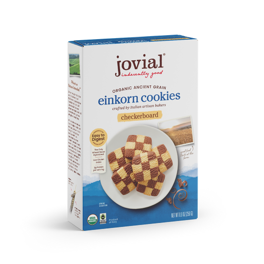 Organic Einkorn Checkerboard Cookies