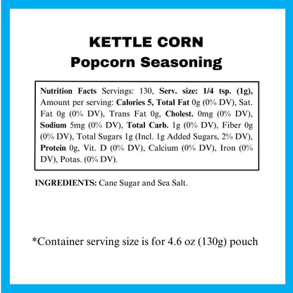 Kettle Corn Popcorn Seasoning