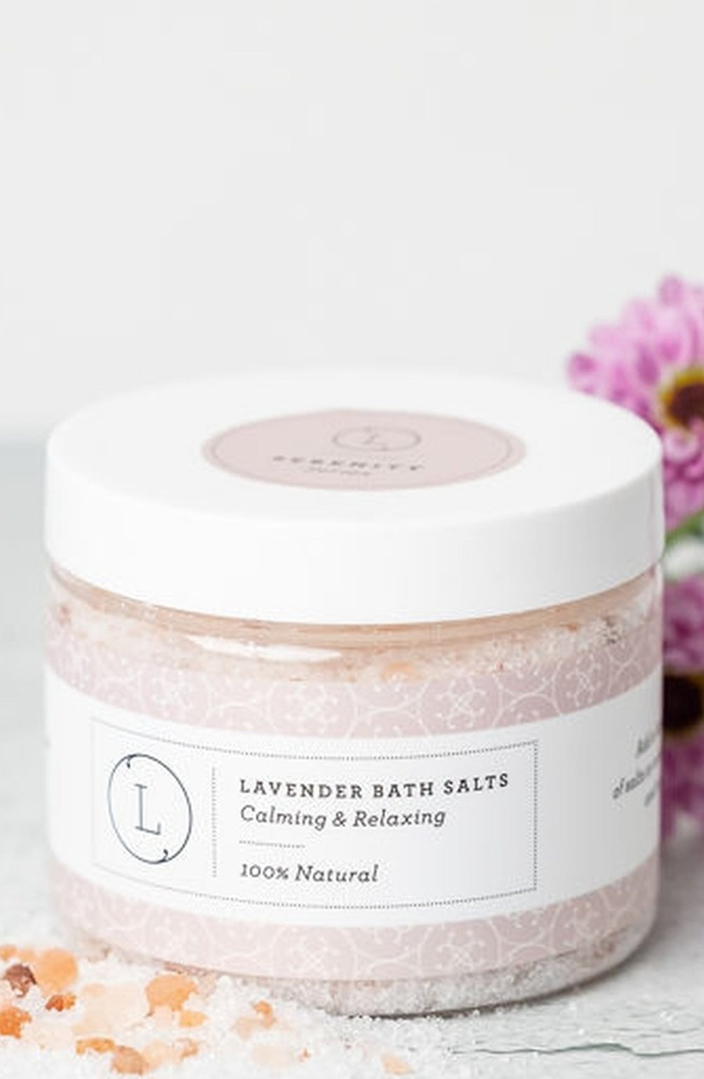Lavender Natural Bath Salt Soak