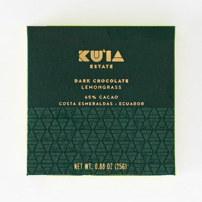 Lemongrass Dark Chocolate Bar