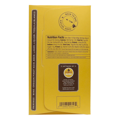 Manoa Chocolate Lilikoi 50% Dark Milk Chocolate