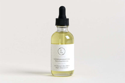 Birthday Gift Basket, Lavender Natural Bath & Body