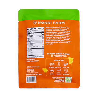Freeze-Dried Mango