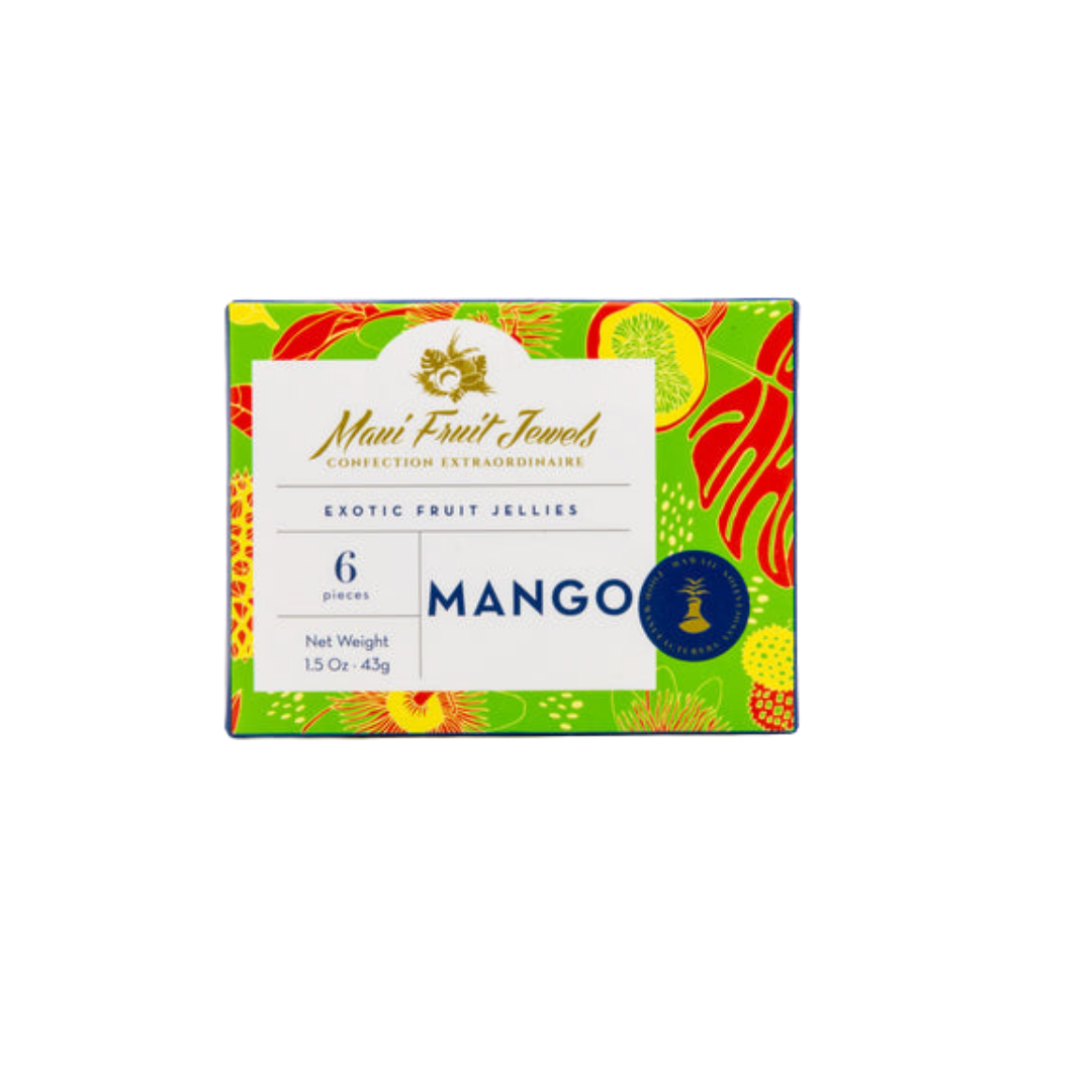 Maui Fruit Jewels Mango Jellies - 6pc Set