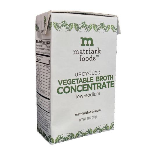Upcycled Vegetable Broth Concentrate - 12 x 18oz by Matriark Foods
