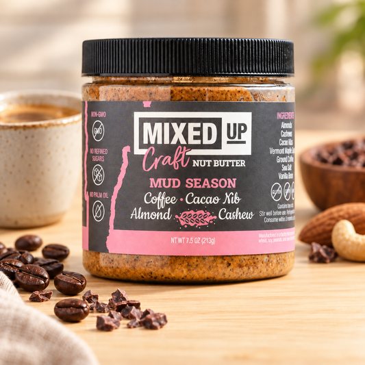 Mud Season - Crunchy Cacao Nib & Coffee Nut Butter - 7.5 oz, image 2 of 5