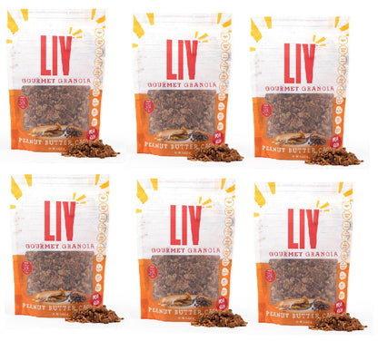 Peanut Butter Cacao Granola - Six Pack