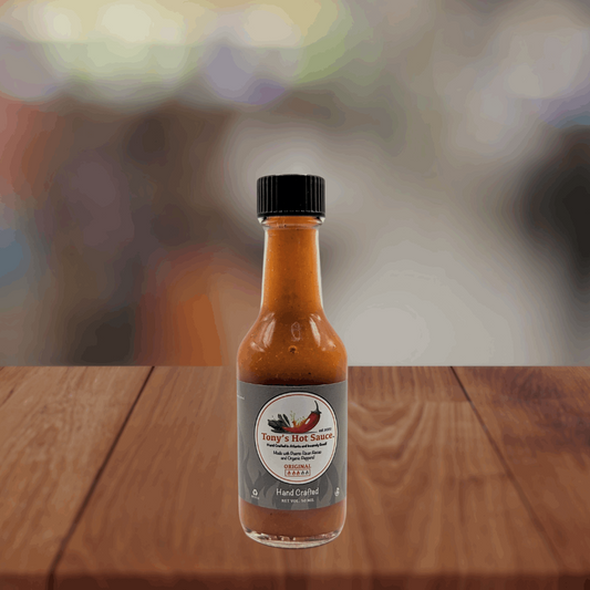 Tony's Handcrafted Hot Sauce-Original Flavor-50.ml Travel size