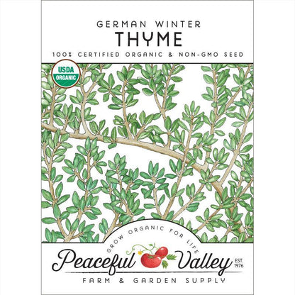 Thyme, German Winter (Organic)