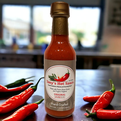 Tony's Handcrafted Hot Sauce-Original Flavor- 3 Pack