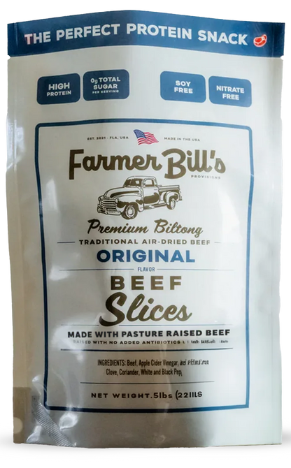 1/2 lb Sliced Original Beef Biltong