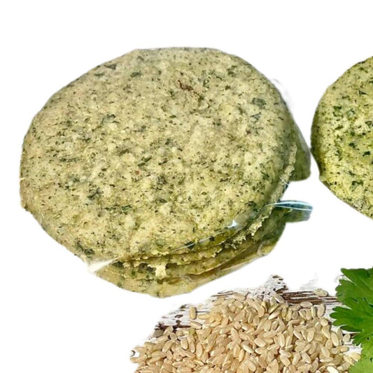 Cilantro (Green) Arepas (7 inch) - 6 x 5-pack by Palenque