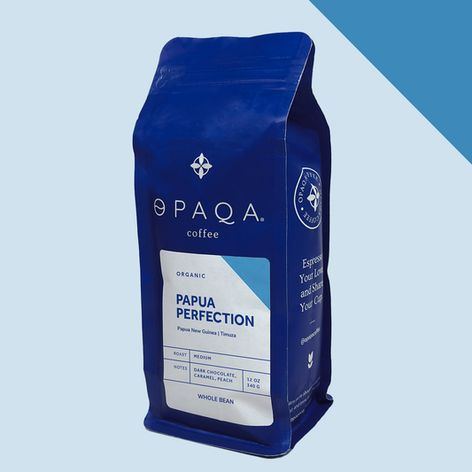 Papua New Guinea Organic Single-Origin Coffee, Opaqa Papua Perfection