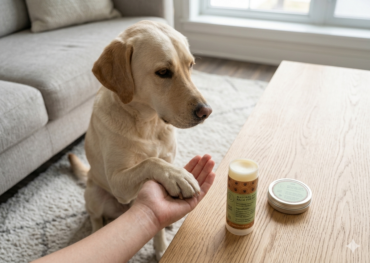 Natural Paw Balm for Dogs & Cats – Soothing Paw Protector