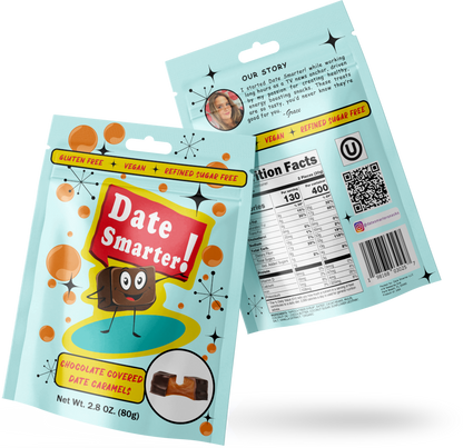 Chocolate Covered Date Caramels - 6pk