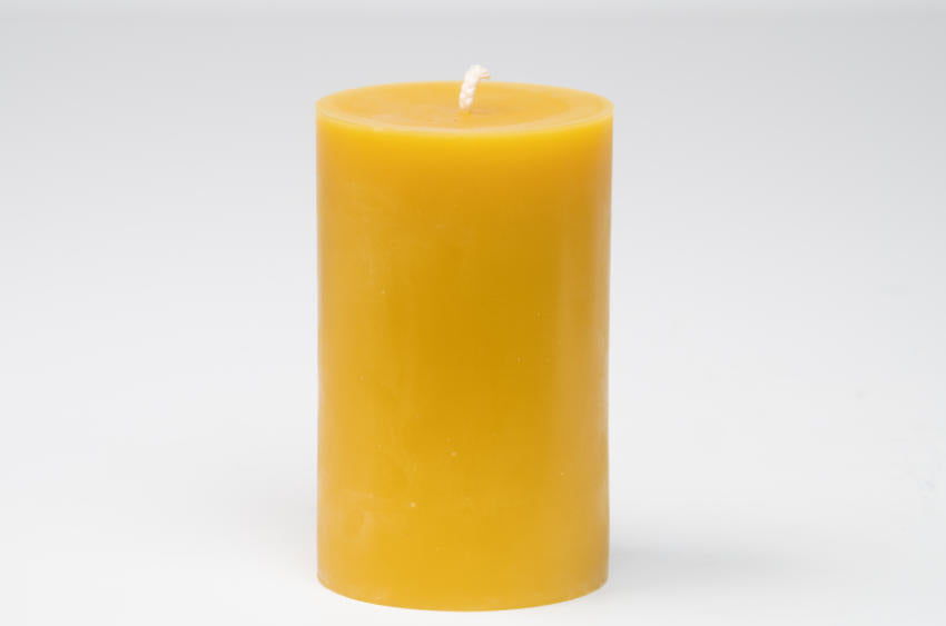 Beeswax Pillar Candle