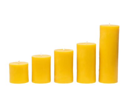 Beeswax Pillar Candle