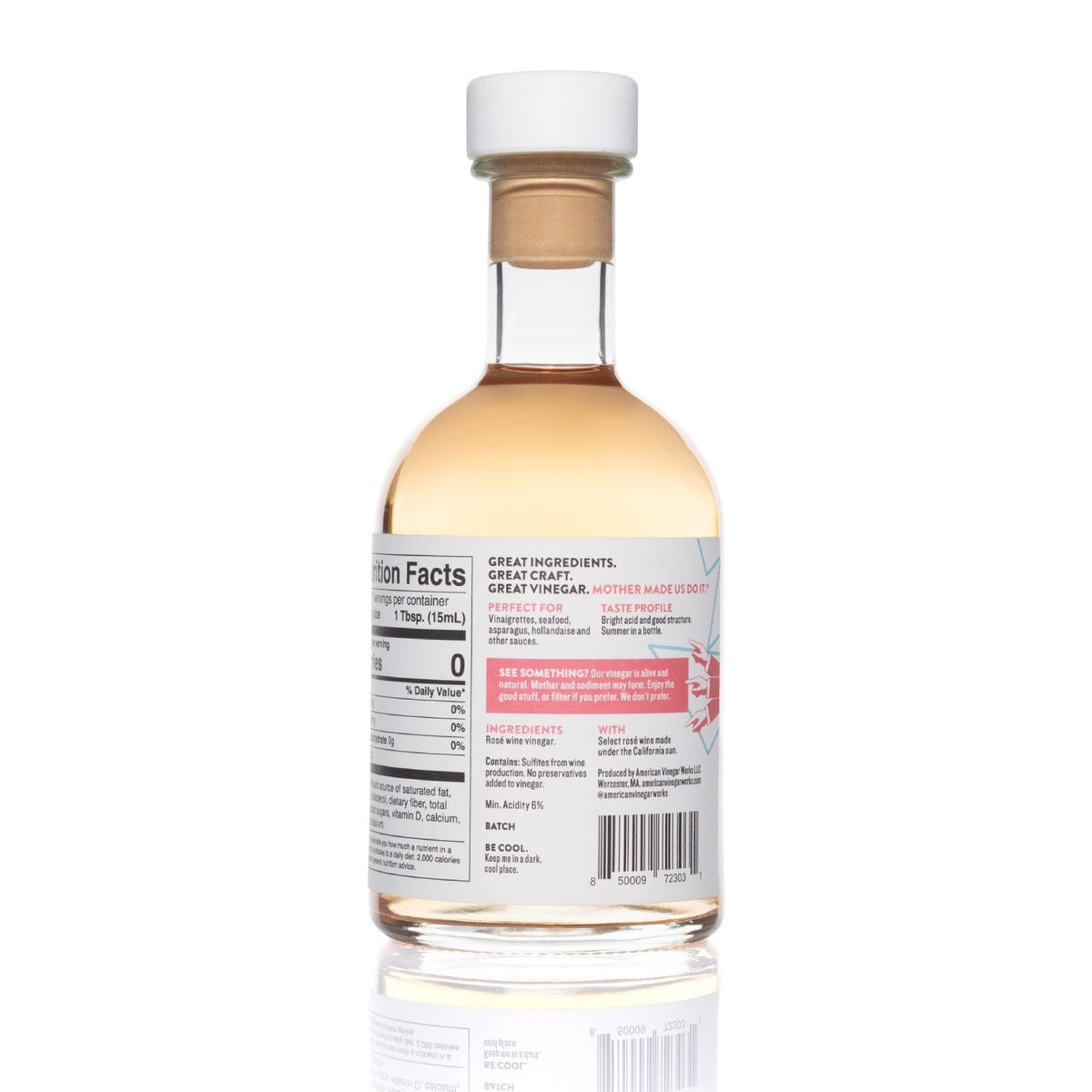 Pink Pacific Rosé Wine Vinegar