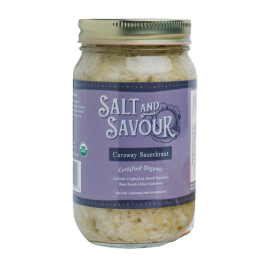 Salt and Savour Sauerkraut with Caraway Seed