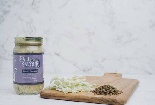 Salt and Savour Sauerkraut with Caraway Seed