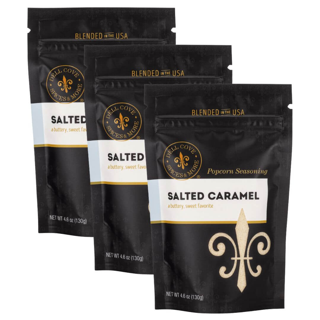 Salted Caramel Popcorn Seasoning | Sweet & Salty Popcorn Topping, image 5 of 8