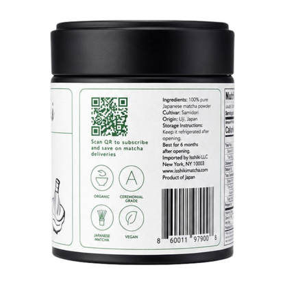 Samidori Single Cultivar Matcha, Tea from isshiki matcha