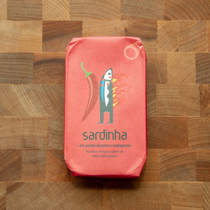 Sardines in Spicy Olive Oil w/ Malagueta Chili