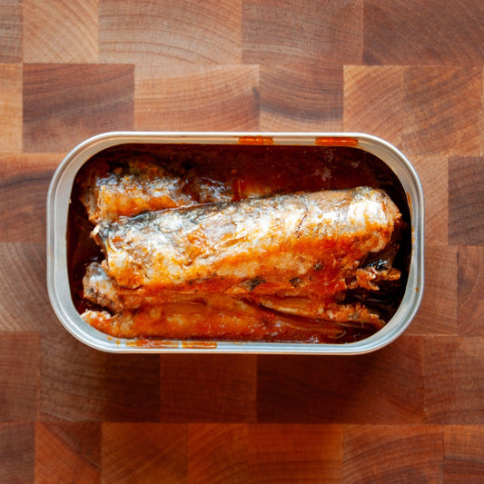 Sardines in Escabeche Sauce