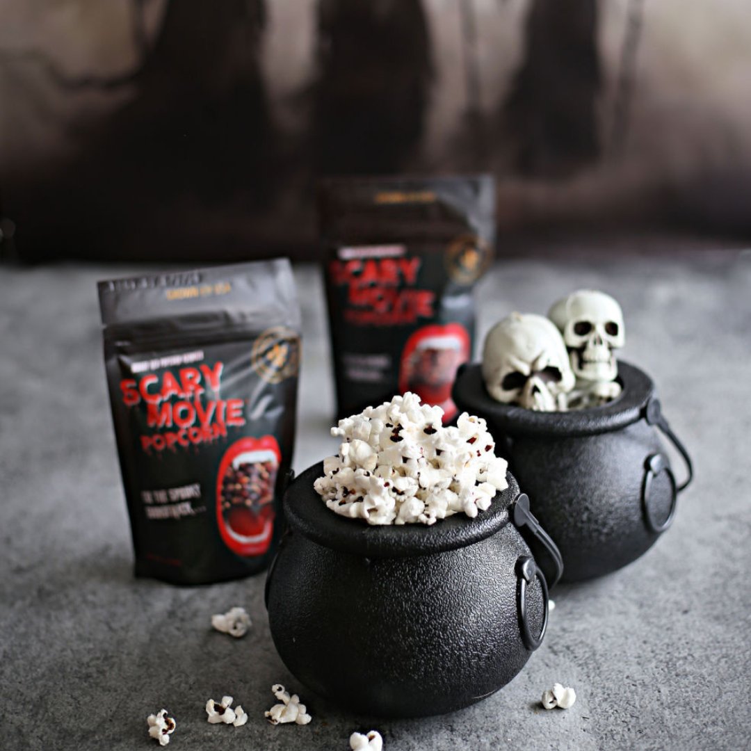 Scary Movie Popcorn - Bloody Red Kernels
