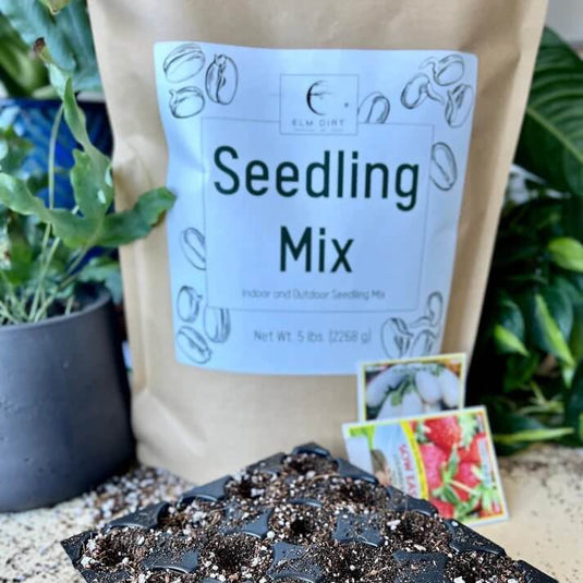 Seedling Mix for Seed Starting by Elm Dirt