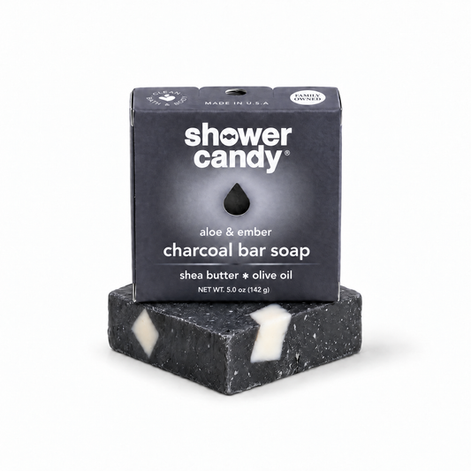 Aloe & Charcoal Body Wash Bar by SHOWER CANDY