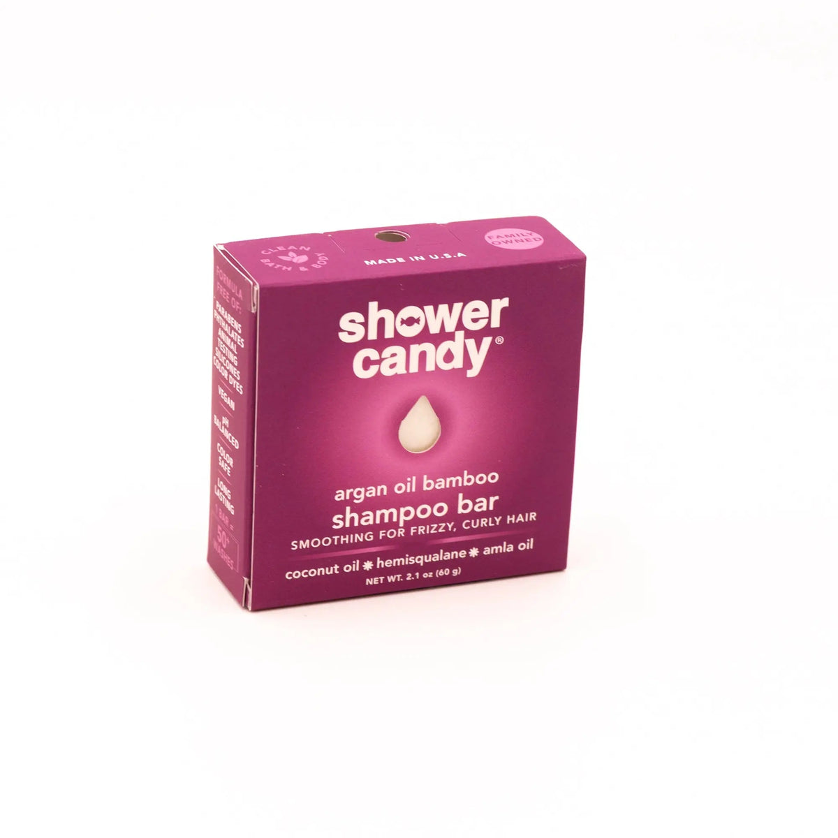 Argan Oil Bamboo Shampoo Bar for Curly Hair, image 8 of 11