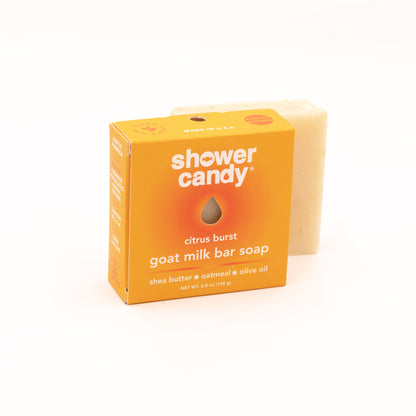 Citrus Burst Goat Milk Bar Soap – Refreshing Hydrating Cleanse