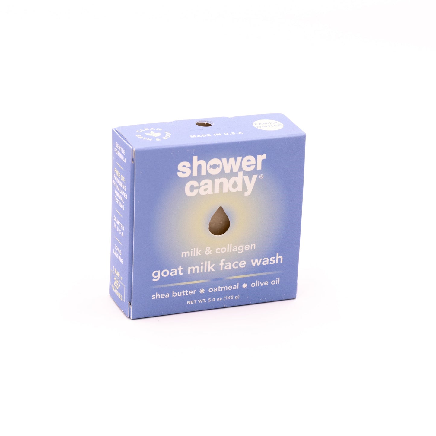 Milk + Collagen Face Wash Bar – Gentle Goat Milk Cleanse