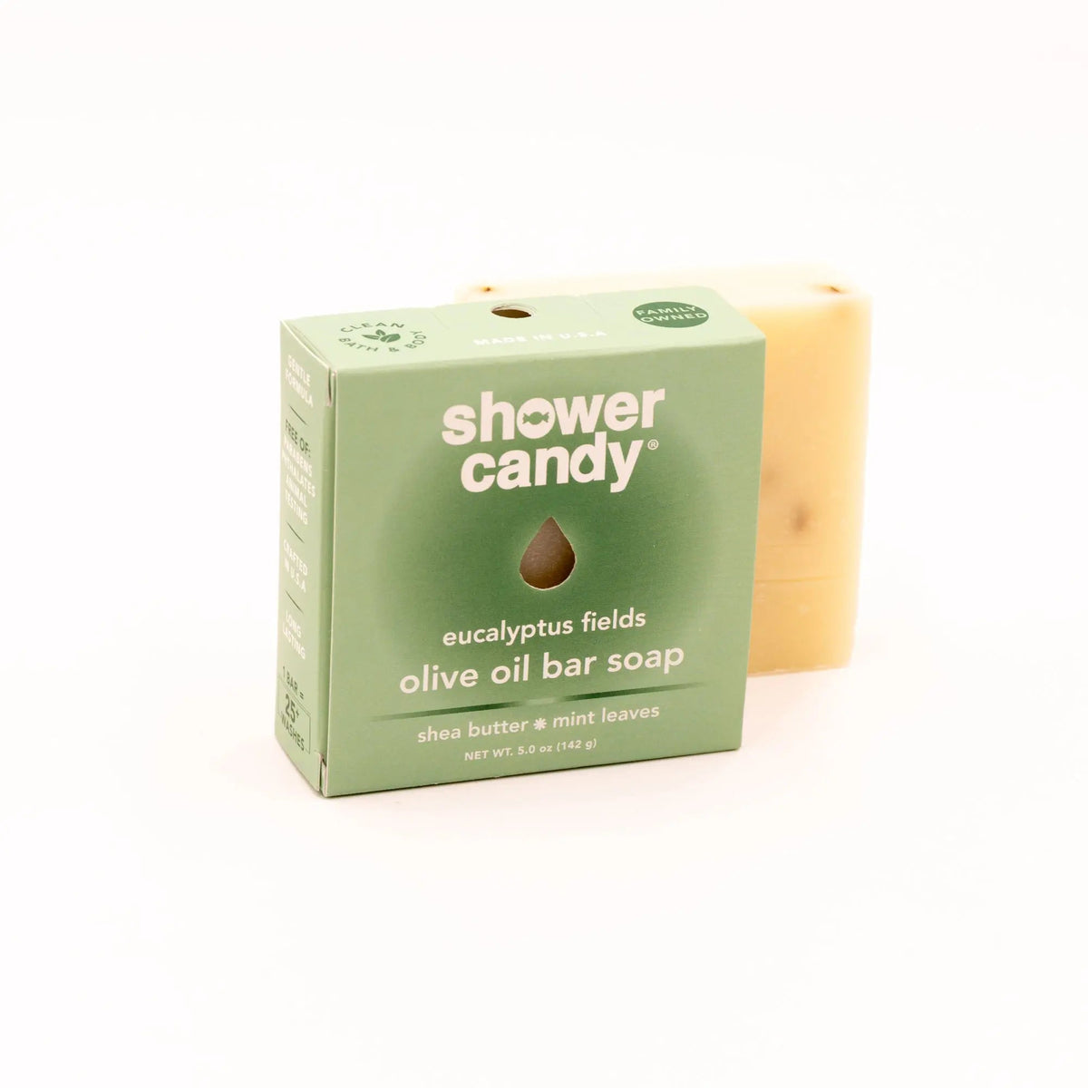 Eucalyptus Fields Olive Oil Bar Soap, image 3 of 10