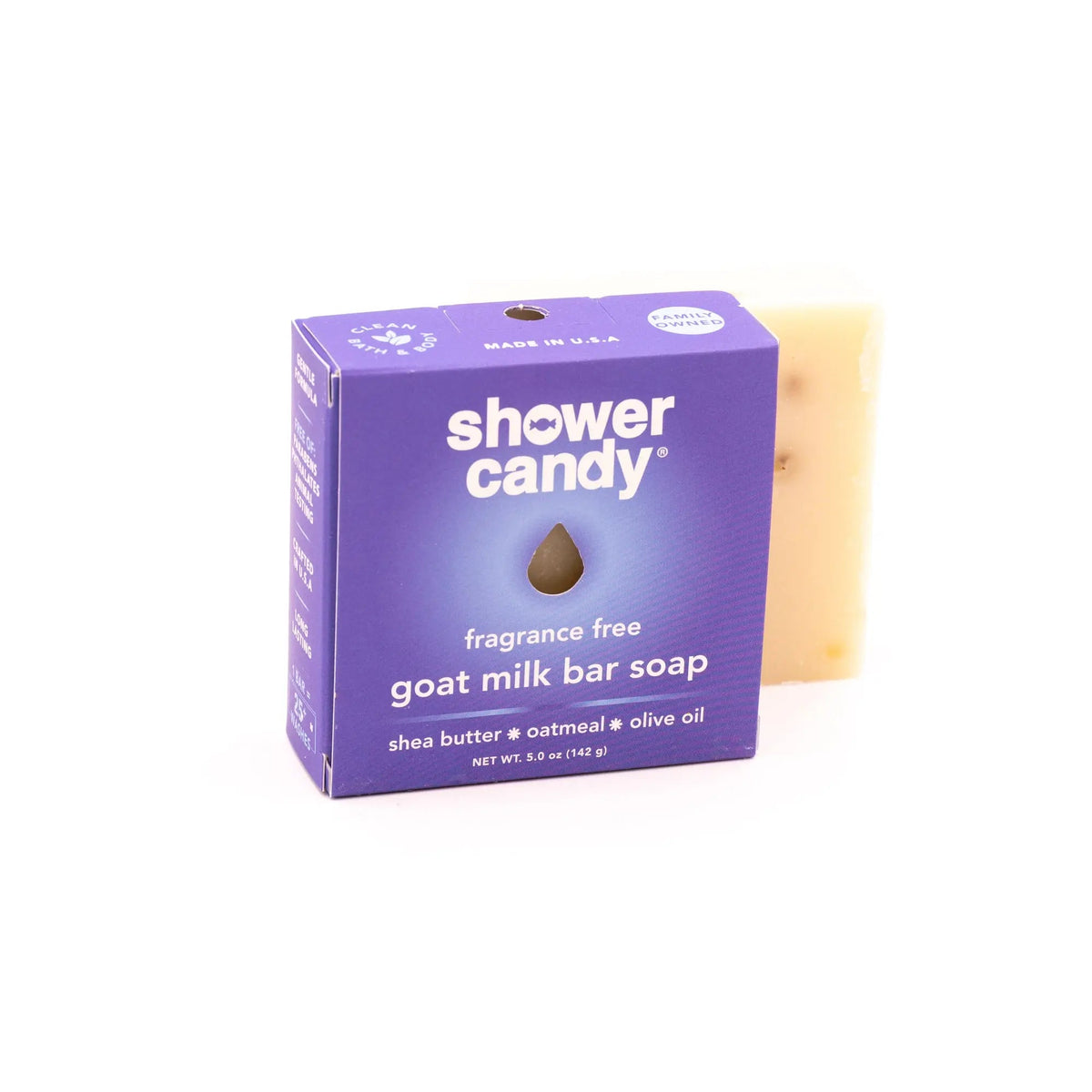 Fragrance Free Goat Milk Soap Bar, image 3 of 9