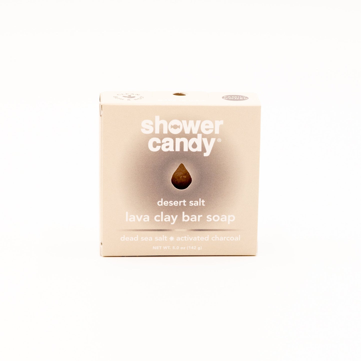 Desert Salt Body Wash Bar – Detox with Lava Clay & Minerals