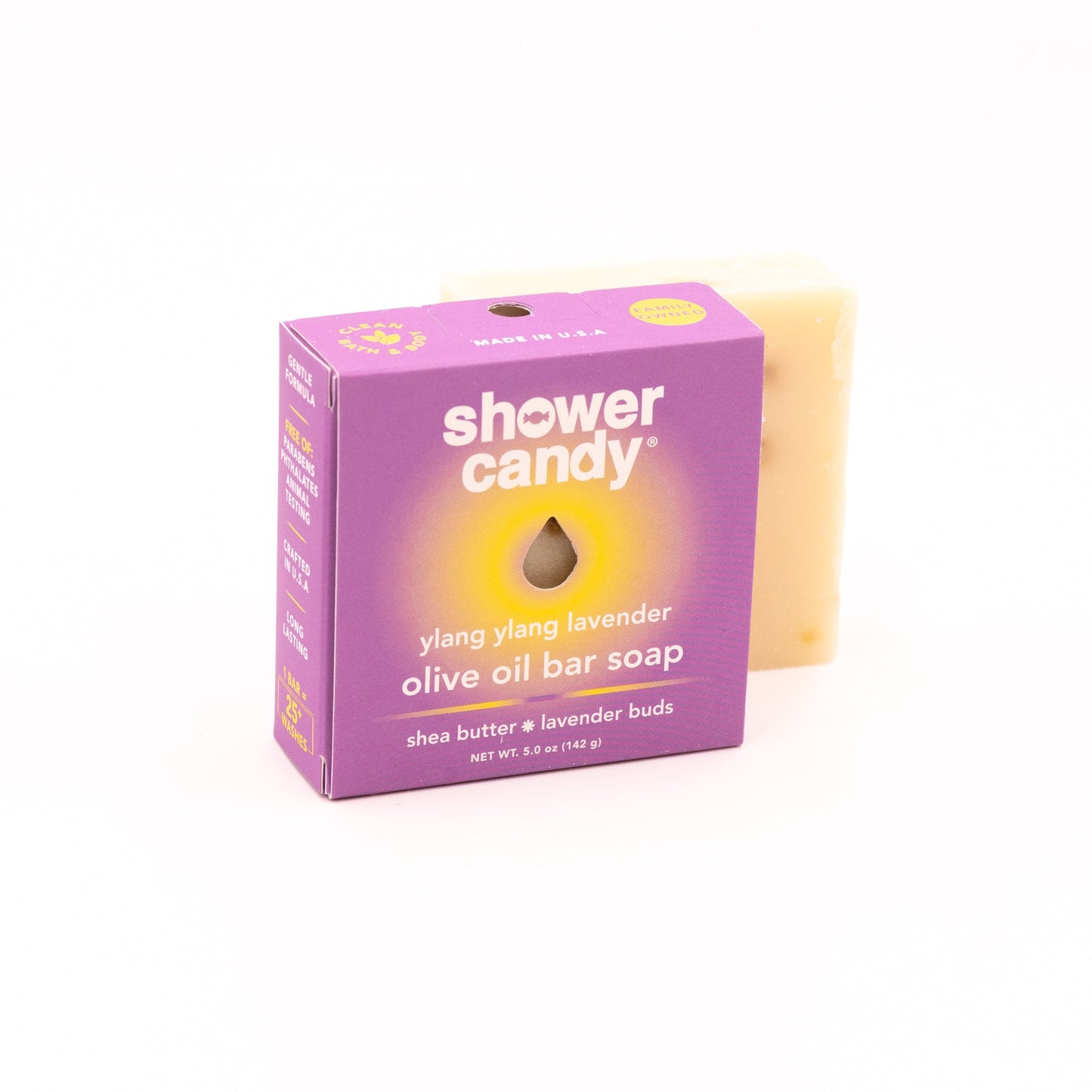 Ylang Ylang Lavender Bar Soap – Nourishing Olive Oil Cleanse